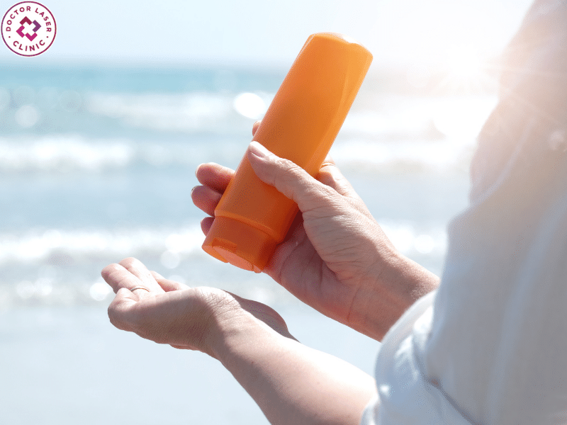 Sử dụng kem chống nắng là phương pháp tốt nhất để ngăn ngừa nám