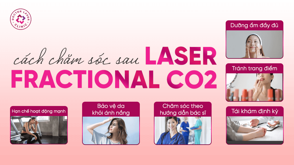 Chăm sóc da đúng cách sau khi điều trị sẹo rỗ bằng laser