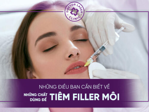 NHỮNG ĐIỀU BẠN CẦN BIẾT VỀ NHỮNG CHẤT DÙNG ĐỂ TIÊM FILLER MÔI