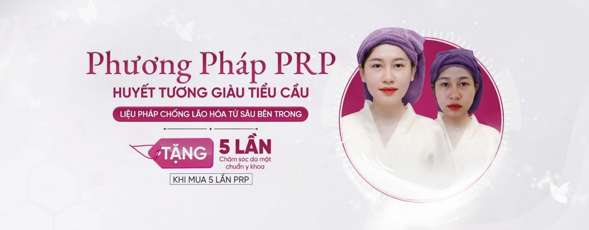 banner dịch vụ prp huyết tương giàu tiểu cầu desktop