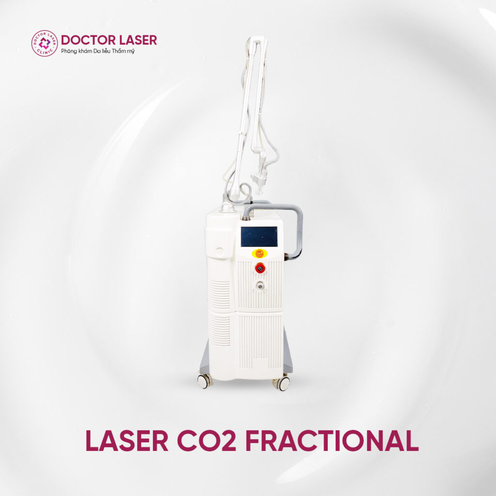 công nghệ laser co2 fractional trị sẹo rỗ