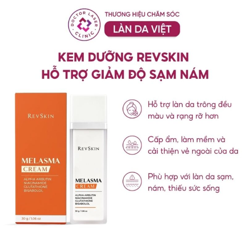 kem trị thâm nám revskin melasma 30g