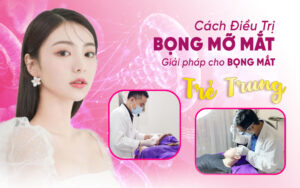 cách điều trị bọng mỡ mắt