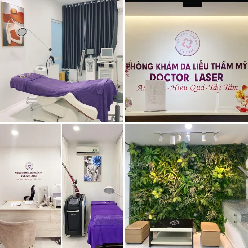 Không gian điều trị tại Doctor Laser