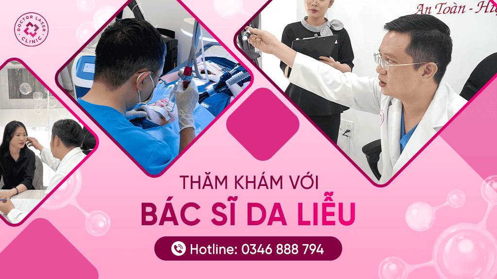 Điều trị sẹo rỗ với bác sĩ tại Doctor Laser