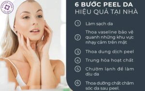 Peel da tại nhà cần thực hiện đúng quy trình để đạt kết quả cao