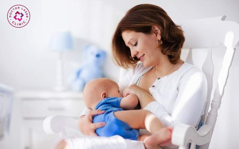 Mẹ đang cho con bú nên cân nhắc kỹ trước khi tiêm filler