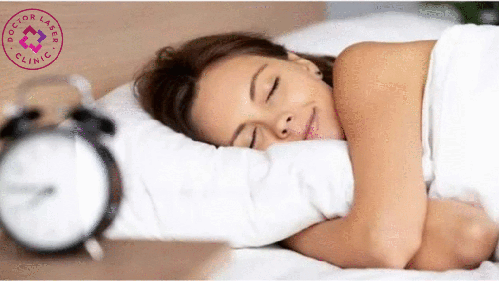 Ngủ đủ giấc giúp cơ thể tái tạo và phục hồi các tế bào da.