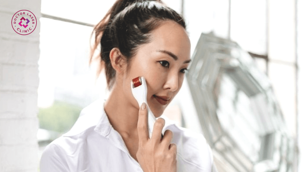 Lăn kim, peel da tại nhà