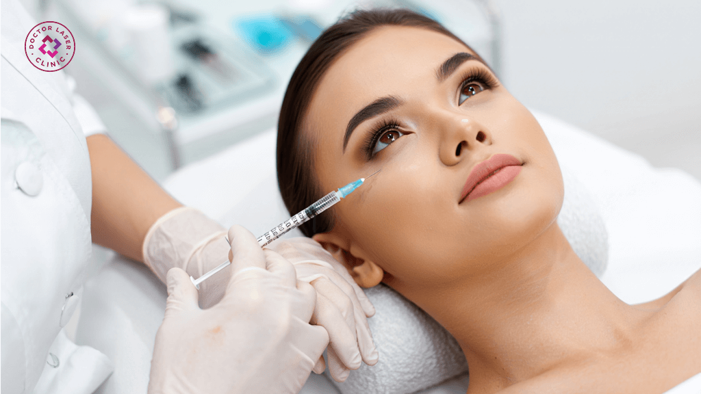 Thực hiện liệu trình tiêm filler làm đầy và trẻ hóa da mặt