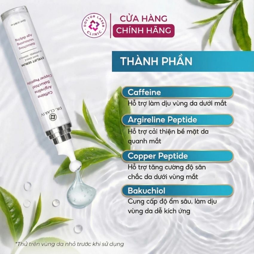 thành phần serum trị thâm mắt eyelift serum dr clariv thành phần serum trị thâm mắt eyelift serum dr clariv
