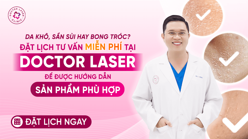 Chăm sóc da khô cùng Doctor Laser