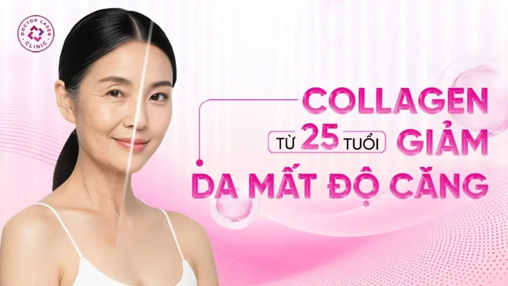 Sự suy giảm collagen và độ đàn hồi da