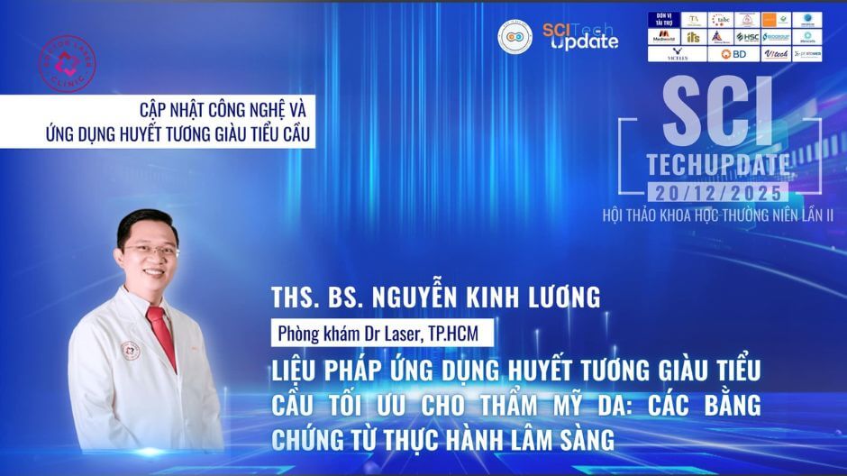 bác sĩ nguyễn kinh lương thuyết trình prp thẩm mỹ da