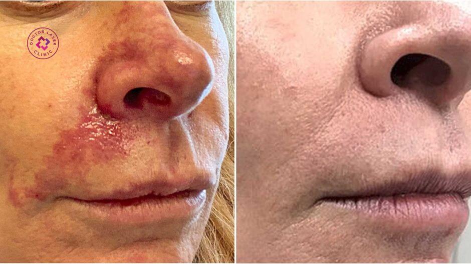 biến chứng tiêm filler vào mạch máu gây hoại tử da