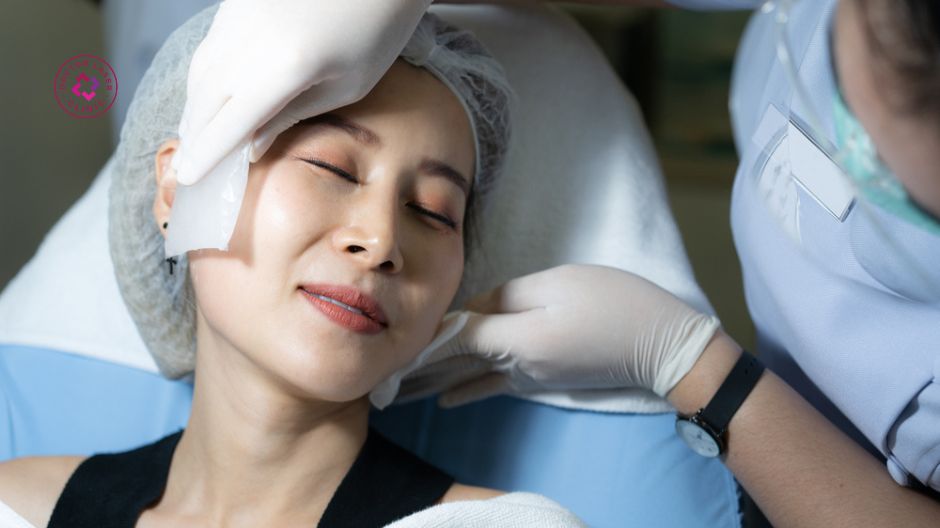 Chườm lạnh sau tiêm filler giúp giảm ngứa và sưng