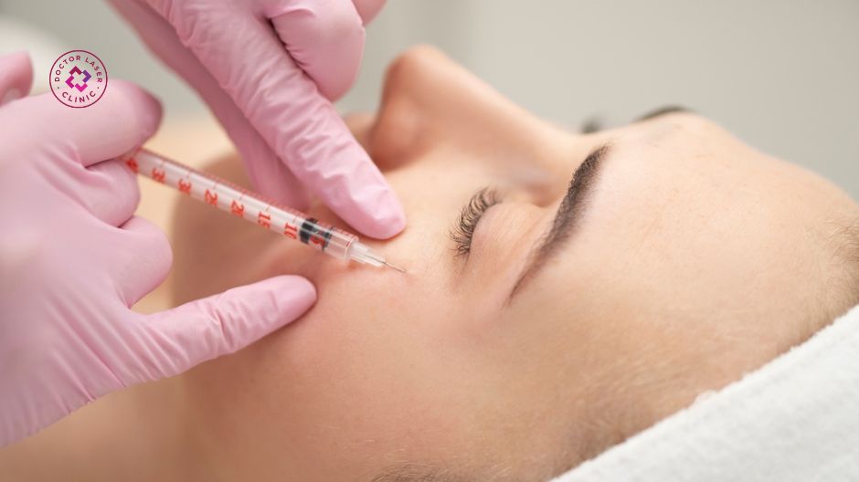 có nên tiêm bọng mắt cười không