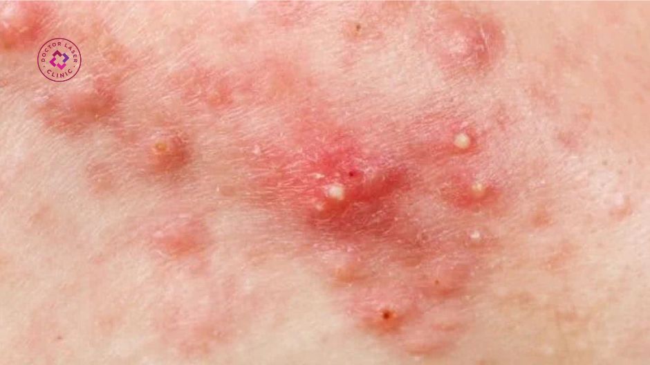 hình ảnh mụn viêm