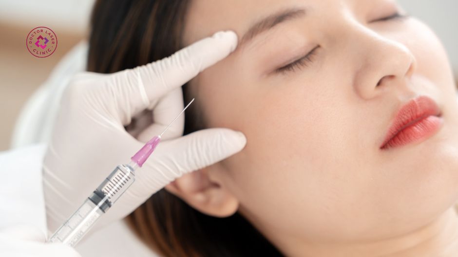không tiêm dậm filler khi còn sưng bầm