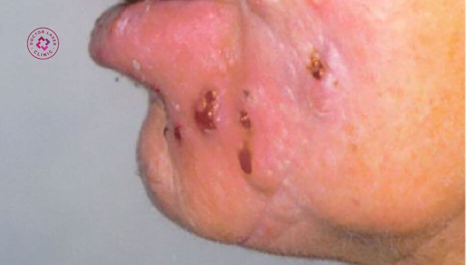 nguy cơ nhiễm trùng sau tiêm filler