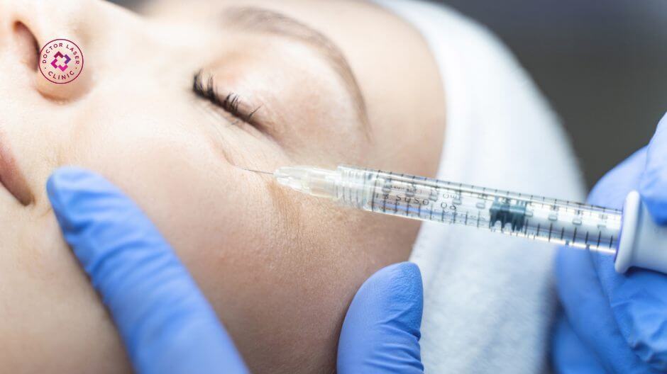 tác dụng tiêm filler hốc mắt