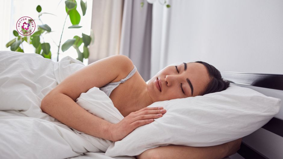 tiêm filler má không nên nằm nghiêng