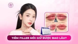 tiêm filler môi giữ được bao lâu