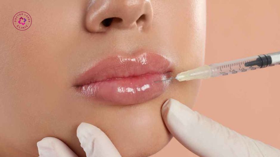 tiêm filler môi tạo hình môi căng mọng
