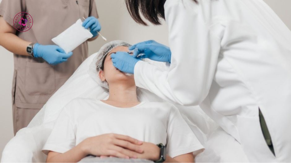 tiêm tan filler bằng hyaluronidase điều trị sưng