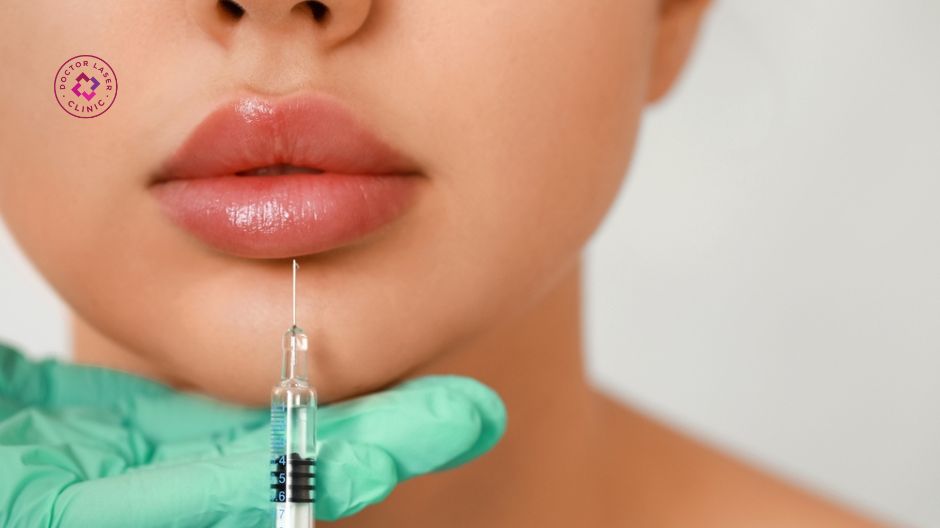 tiêm tan filler vùng môi