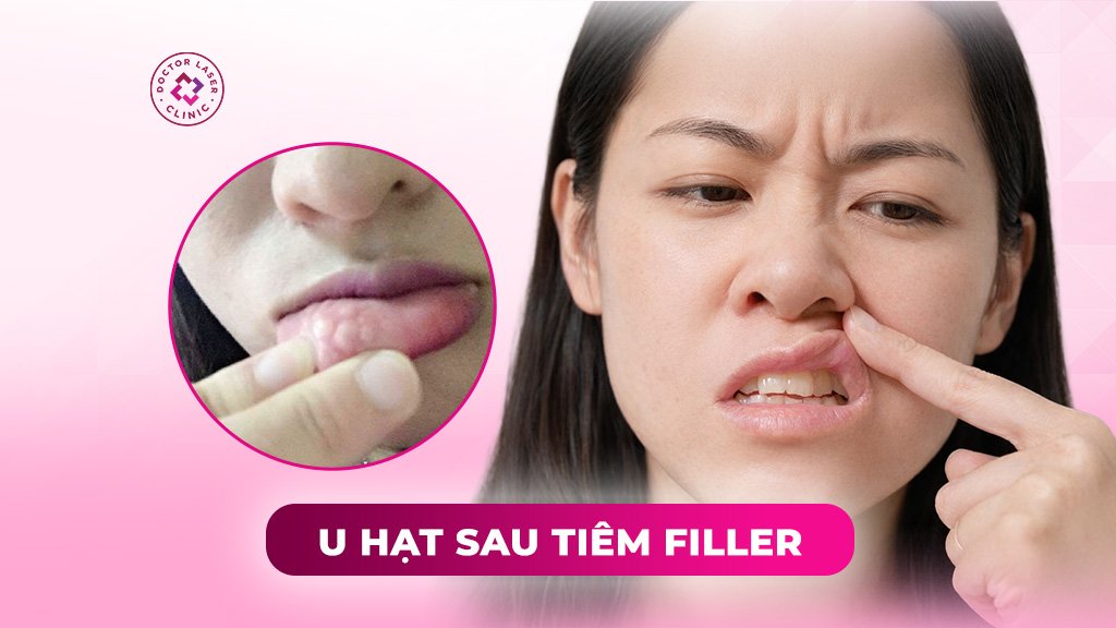 Dấu hiệu u hạt sau tiêm filler: Nguyên nhân và cách điều trị