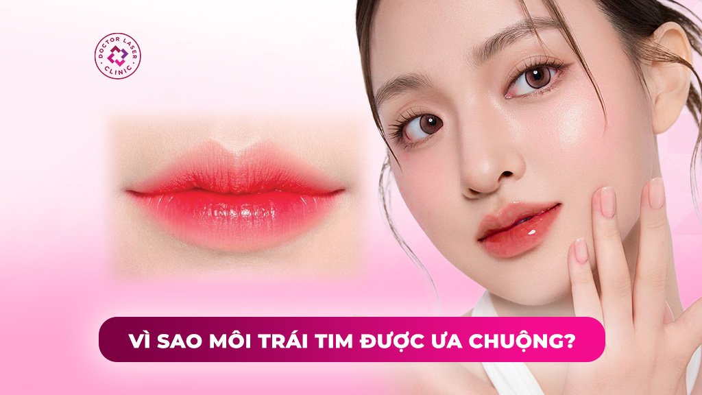 vì sao môi trái tim được ưa chuộng