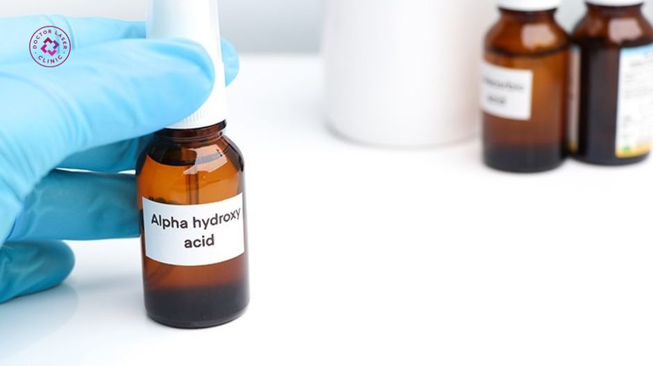 aha peel da trị sẹo rỗ loại bỏ tế bào chết