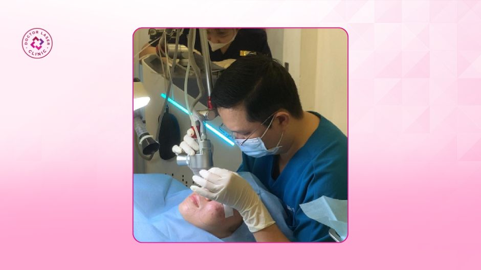 bác sĩ nguyễn kinh lương thực hiện laser co2 fractional