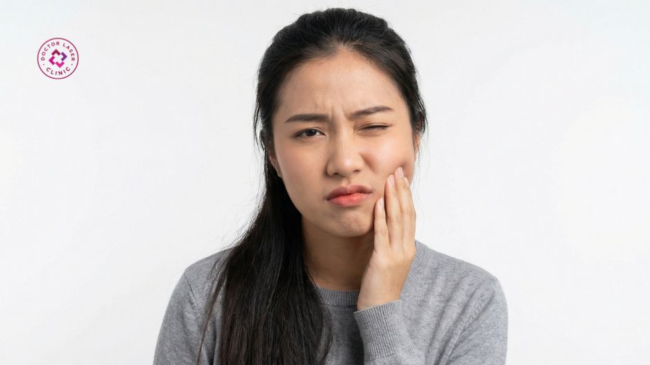 đau răng sau tiêm botox gọn hàm