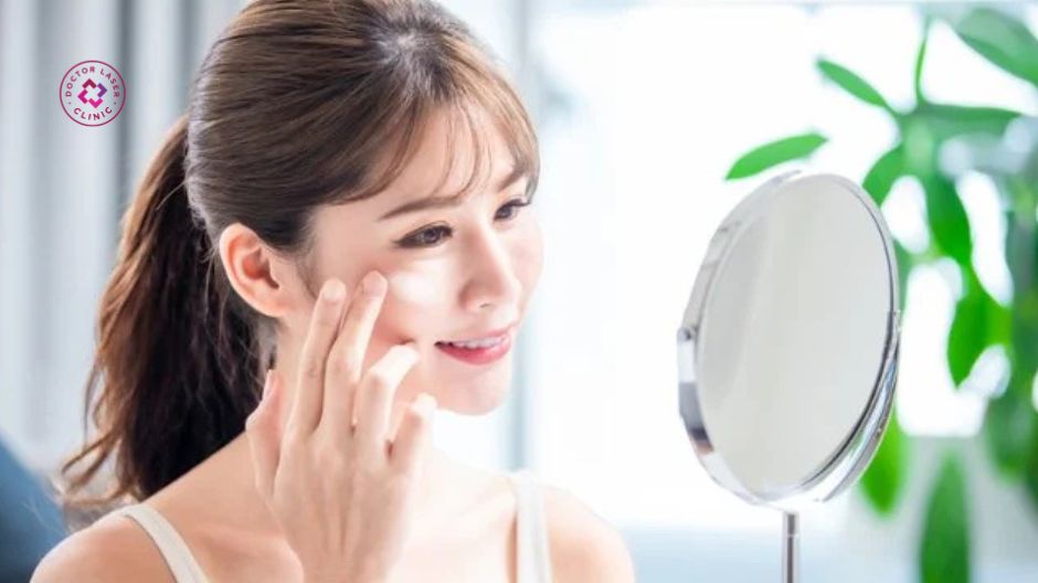 hình ảnh thoa kem chống nắng bảo vệ da