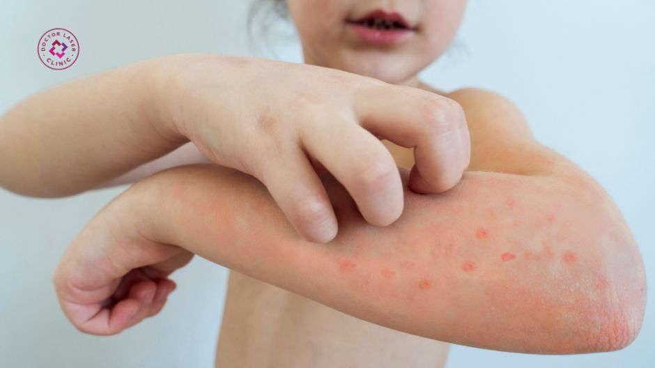 không gãi làm vỡ mụn nước thủy đậu