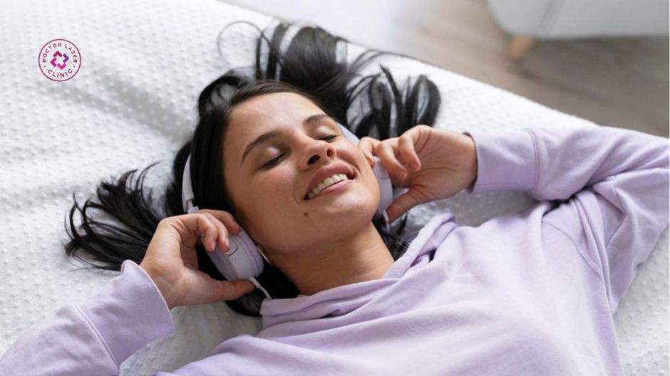 nghỉ ngơi thư giản sau căng chỉ