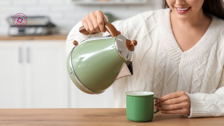 nhiệt độ nước uống sau tiêm filler môi