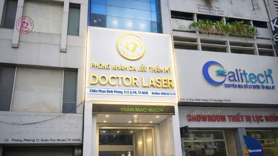 phòng khám da liễu thẩm mỹ doctor laser tiêm prp
