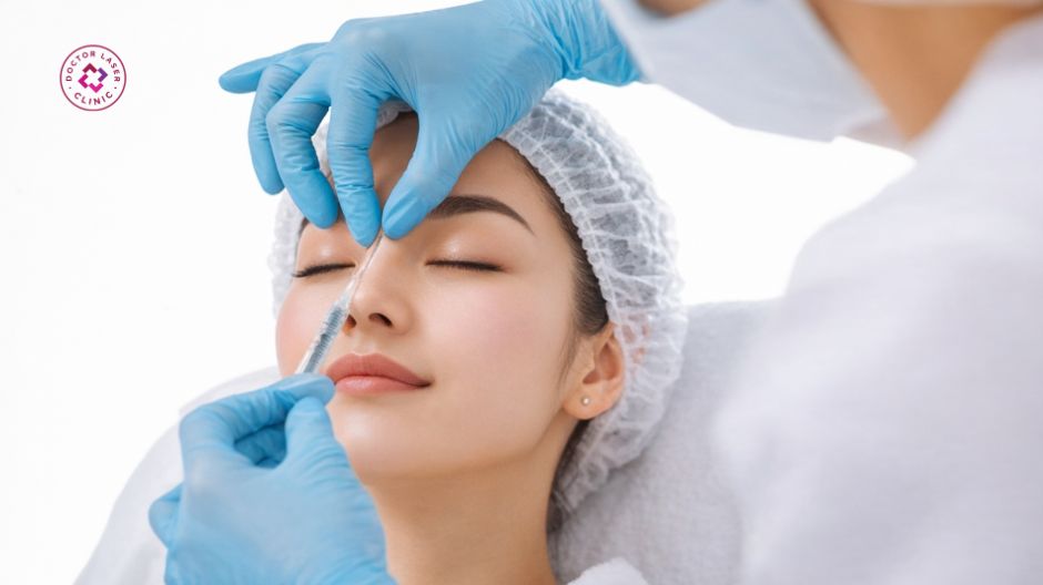 tay nghề bác sĩ tiêm filler mũi