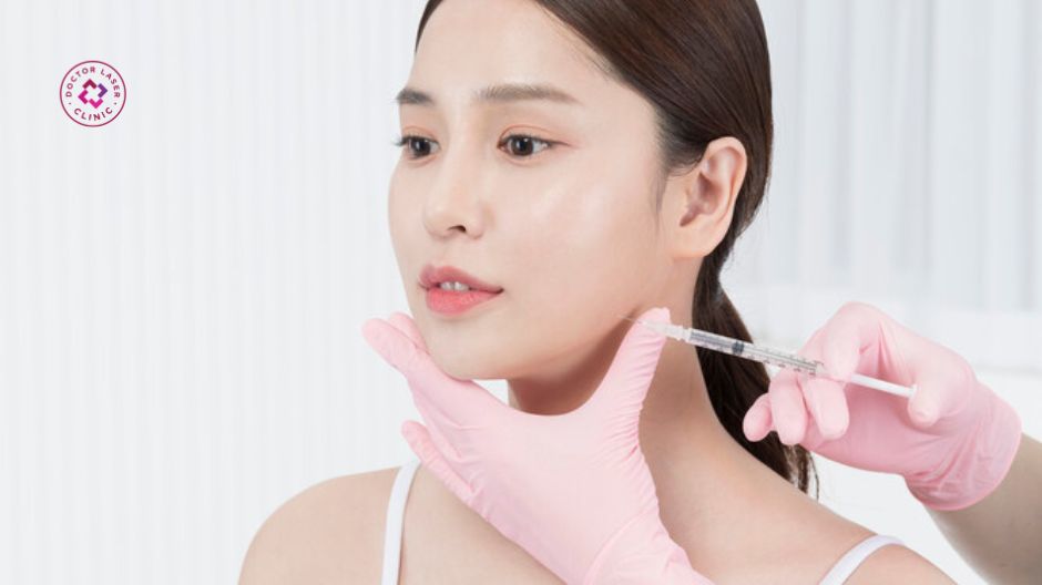 tiêm chất làm đầy nâng đáy sẹo lõm tai nạn khu trú