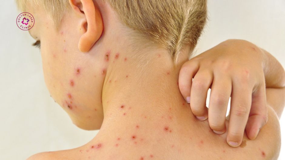 tổn thương trung bì sau thủy đậu dễ gây sẹo lõm