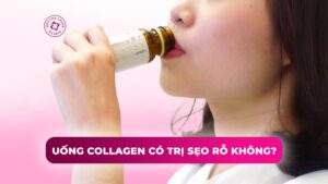 uống collagen có trị sẹo rỗ không
