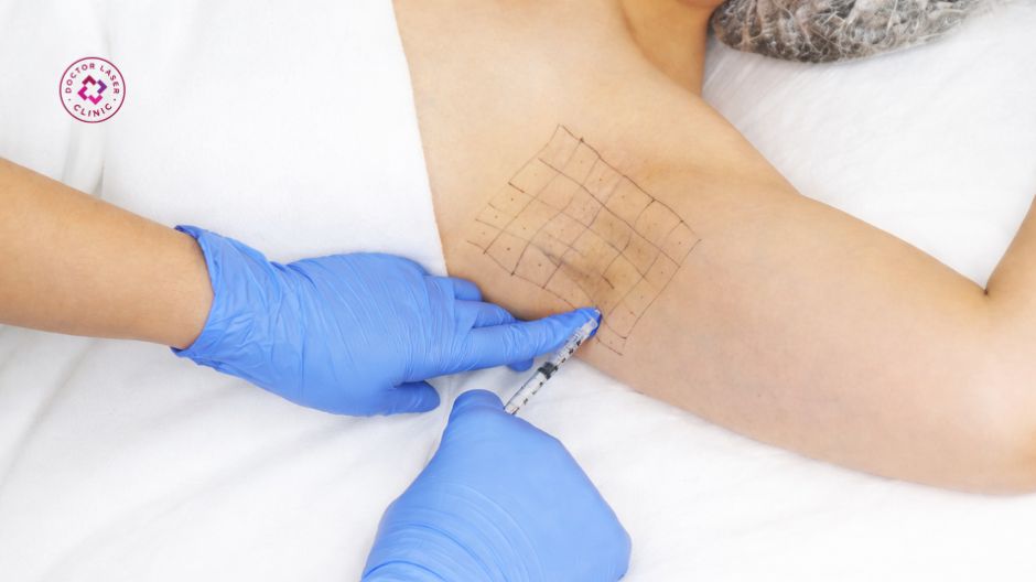 hiệu quả tiêm botox trị hôi nách