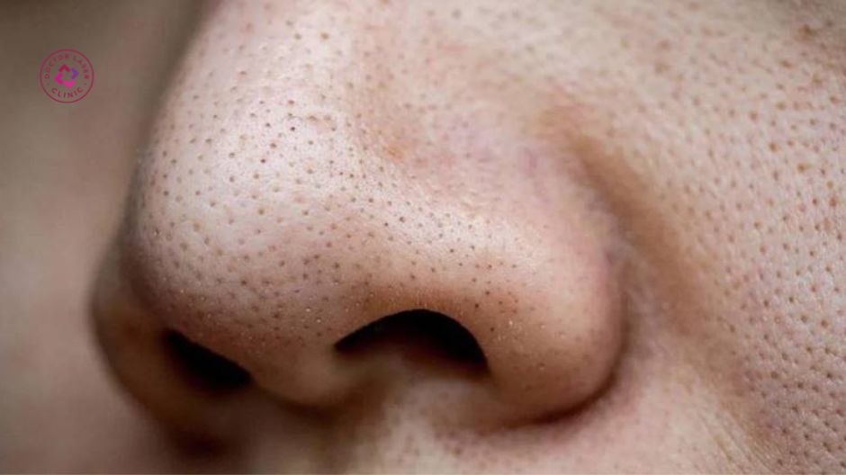 nặn mụn đầu đen sai cách gây sẹo rỗ