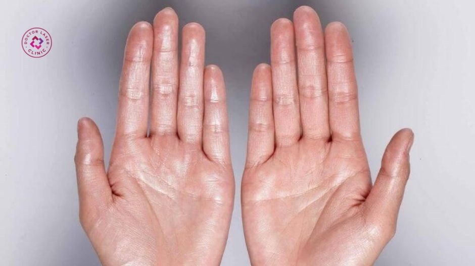 nguyên nhân gây mồ hôi tay