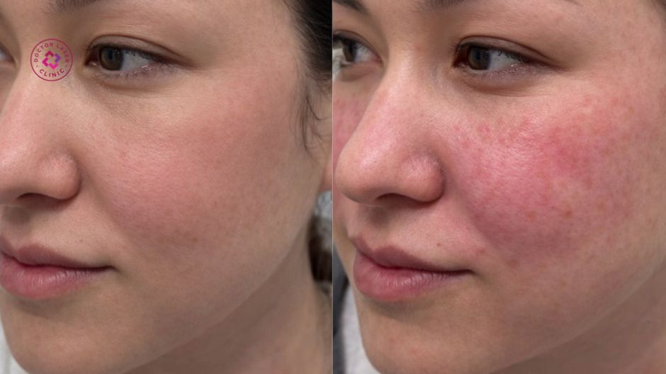 phản ứng tạm thời sau tiêm filler hạ gò má