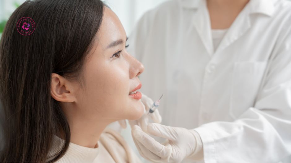 tiêm filler thiếu hụt mô mềm mặt lệch