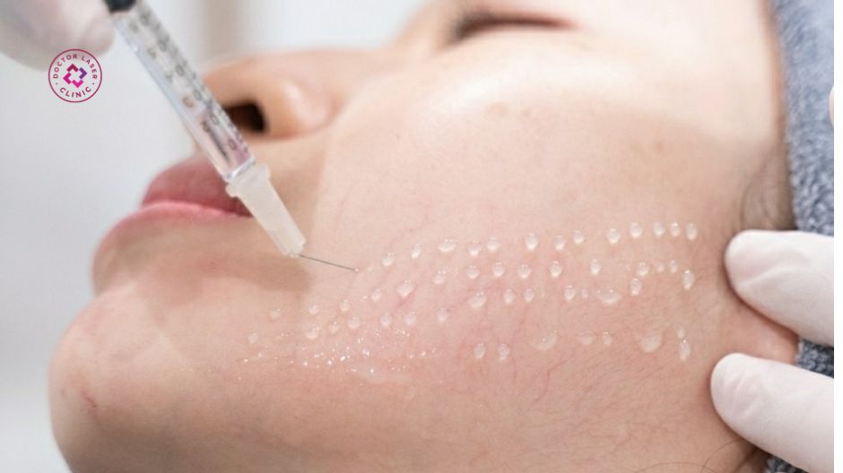 tiêm meso làm mờ nếp nhăn trẻ hoá da